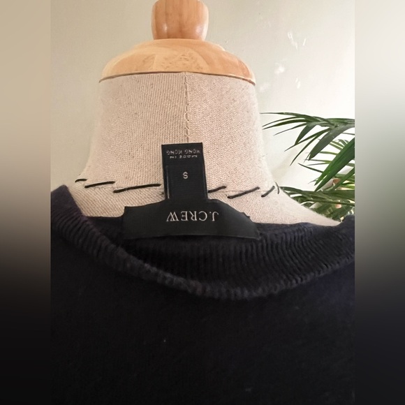 J.Crew Striped Navy Blue Cardigan Golden Buttons | Size S | Nautical - Picture 7 of 8